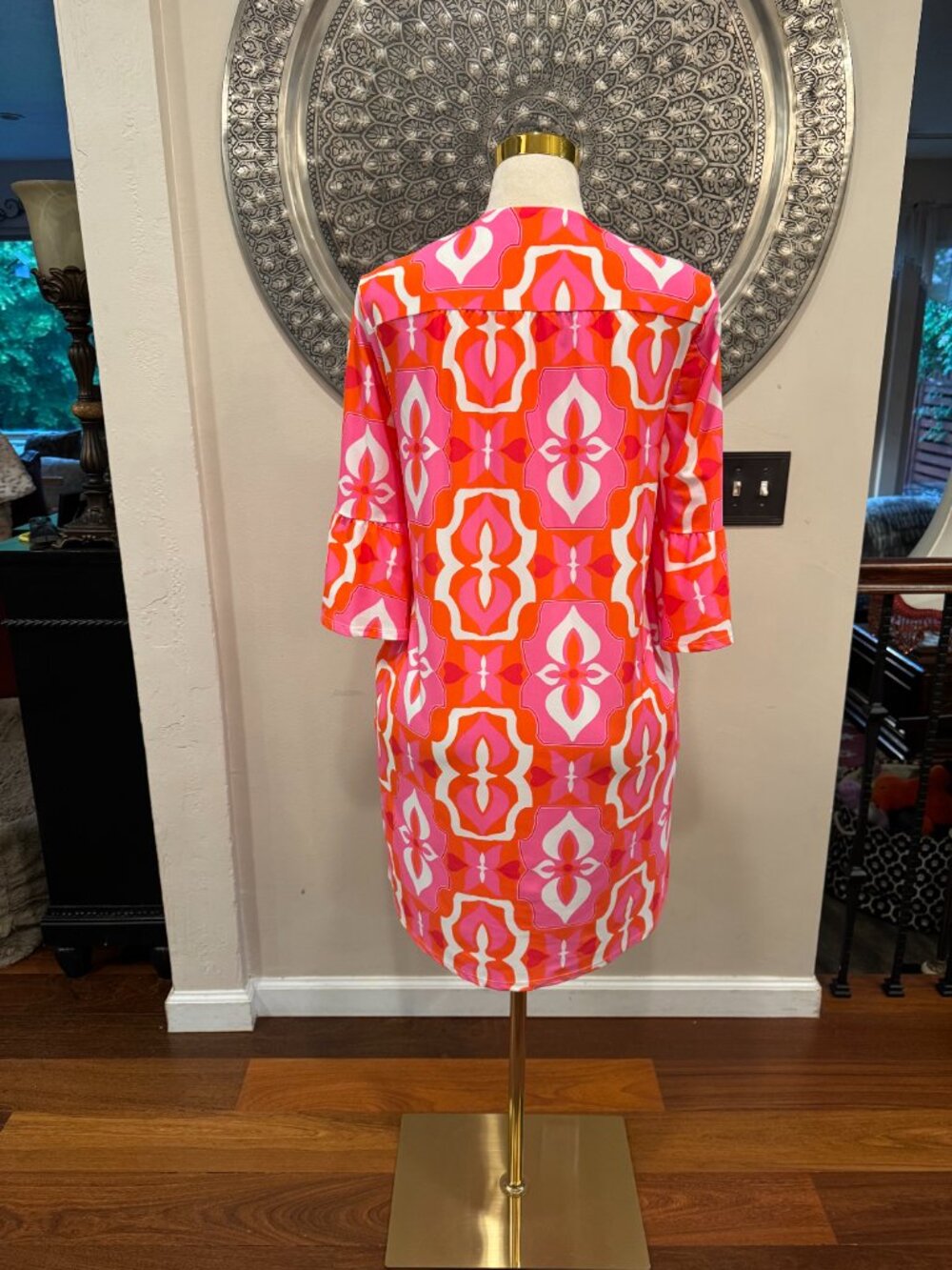 Jude Connally Kerry Flutter Sleeve Dress NWT Small - Picture 5 of 11